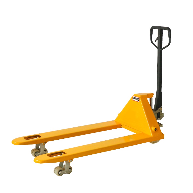 规格[CBY-2.5T-685铁芯聚氨酯轮]手动液压搬运车拖车 装卸托盘叉车 仓库搬运地牛手推车