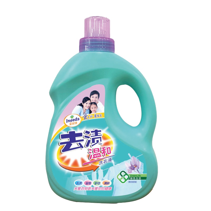 爱妮佳2kg去渍温和洗衣液