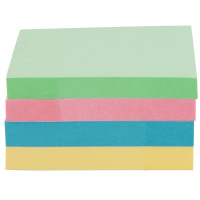 *齐心(comix)D6005四色便利贴 4色便签纸 76x76mm易事贴