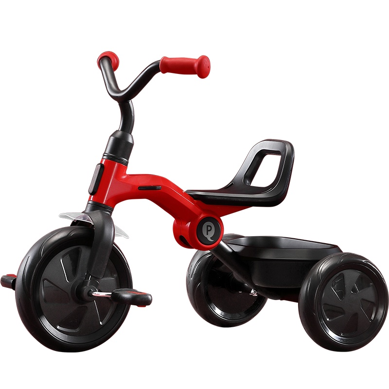 德国QPlay儿童三轮车1-6岁脚踏车小孩子骑行童车轻便折叠溜娃神器