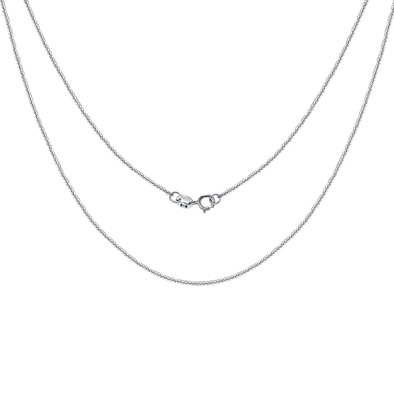 金一 18K金女士肖邦链 白色送女友送妈妈(定价) SCEC002-1