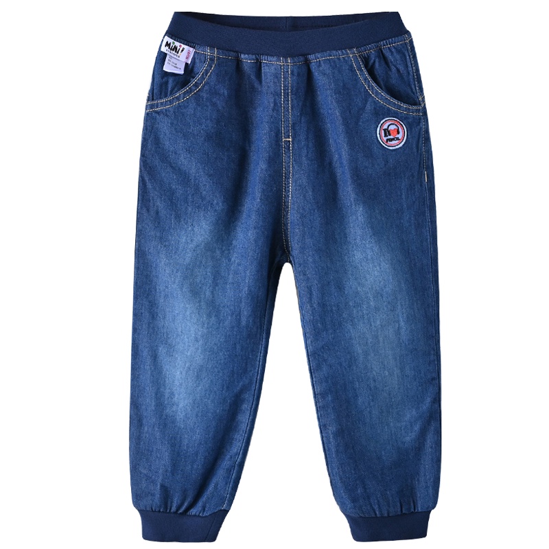 铅笔俱乐部童装2019秋冬新款男童牛仔裤小男孩裤子儿童加绒长裤