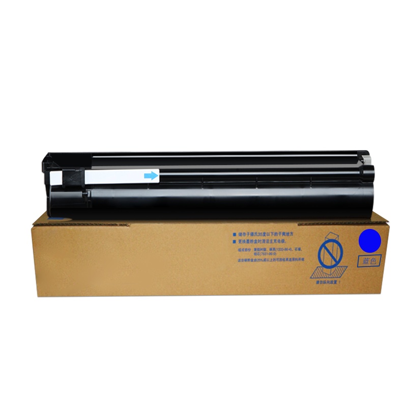 艾洁 东芝T-FC30C-C粉盒蓝色 适用东芝TOSHIBA 2051c;2551c;2050c;2550c