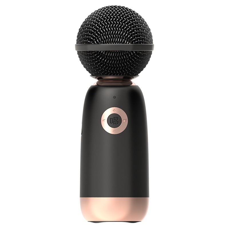 唱吧K歌宝精灵麦克风Q3黑色 无线蓝麦克风话筒音响一体麦克风话筒k歌 全民K歌麦克风