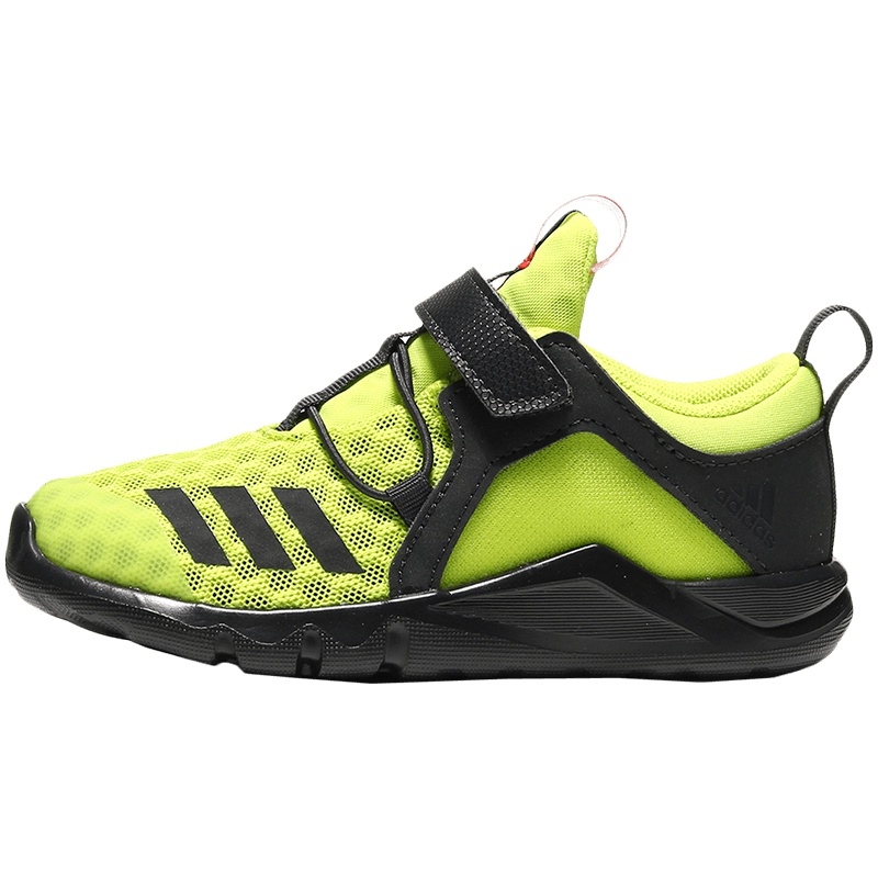 【自营】adidas阿迪达斯男童运动鞋透气休闲运动鞋CQ1679 CQ1679亮黄荧光+碳黑