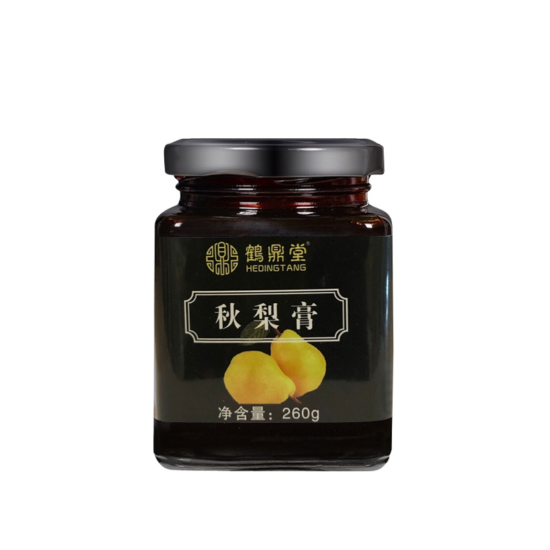 鹤鼎堂 秋梨膏260克/1瓶 冰糖蜂蜜雪梨膏 雪梨膏