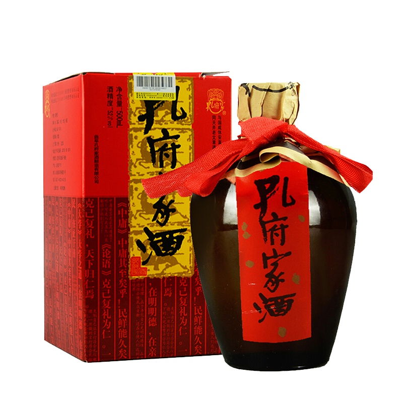 孔府家酒 陶天下 52度 500ml 单瓶装 山东白酒 ( 新老包装随机发货 )