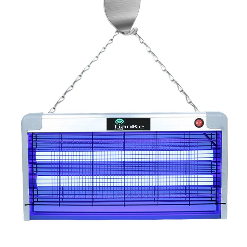 田可电击灭蚊灯家用静音灭蚊器商用餐厅工厂养殖场适用6W电子驱蚊器室内抓蚊捕蝇器LED省电灭蝇灯