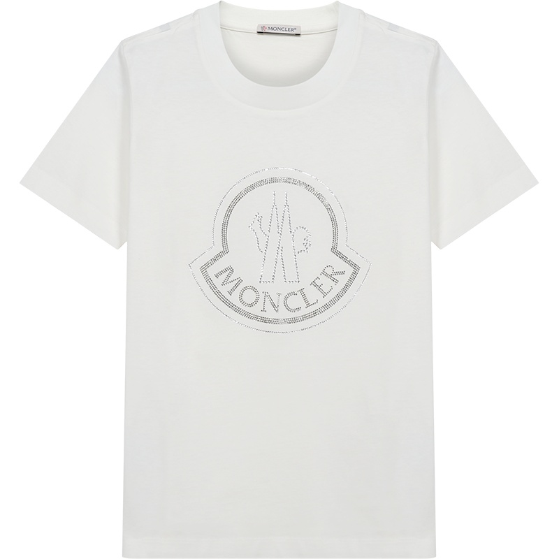 盟可睐 MONCLER 女士 棉质圆领短袖T恤8C00008 829FB