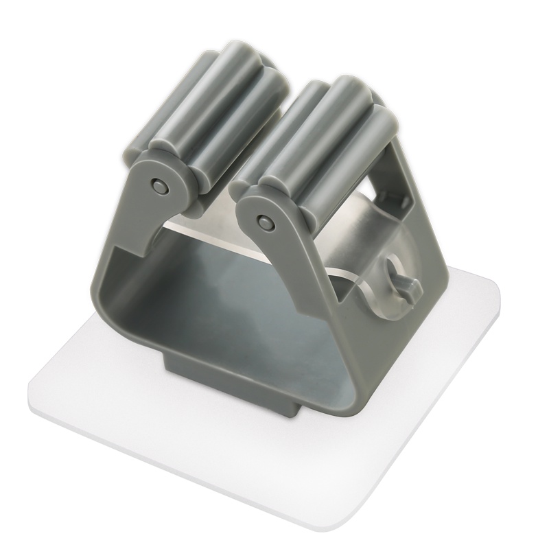 绿之源 2只装强力吸盘拖把架浴室无痕免打孔挂钩架卫生间扫把拖把多功能拖把夹(蓝色)Z-2933