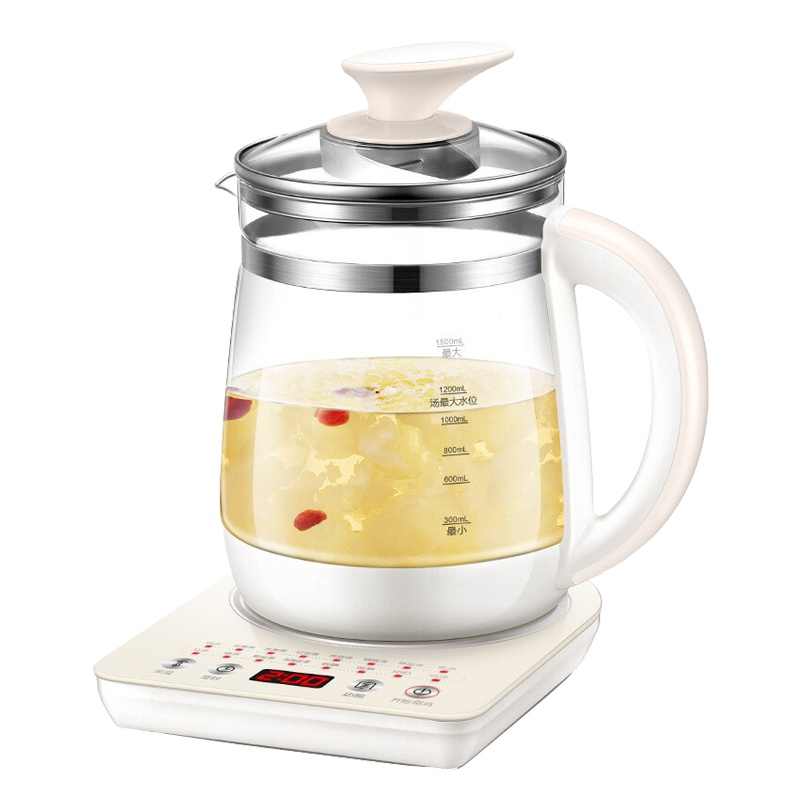 苏泊尔（SUPOR） 养生壶全自动加厚玻璃电热烧水壶煮花茶壶 SW-15T36a