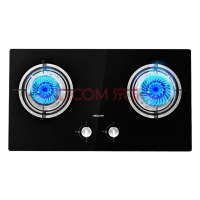 万和燃气灶B8-L06X天然气液化气钢化玻璃4.0火力自动熄火保护