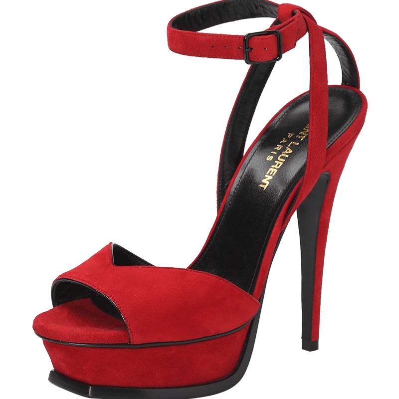 YSL TRIBUTE 高跟鞋105 麂皮绒502957