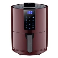 山本（SHANBEN ）空气炸锅6858 家用智能无烟电炸锅 3.5L 全自动无油低脂薯条机烤箱多功能触控液晶款