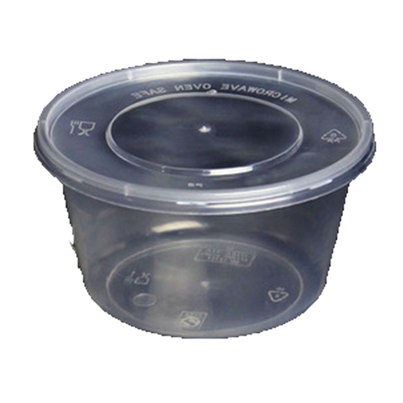 一次性汤碗450ml(带盖子)(450个/箱)