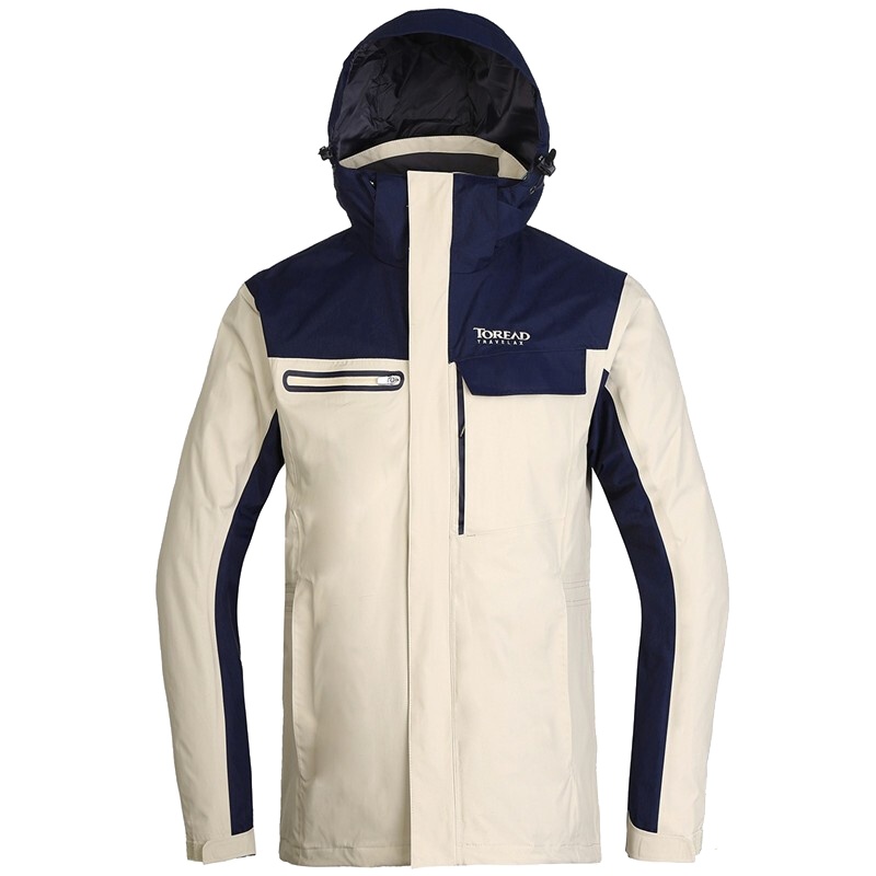 探路者（TOREAD）户外运动男女防水防污三合一冲锋衣TAWF91701/TAWF92702