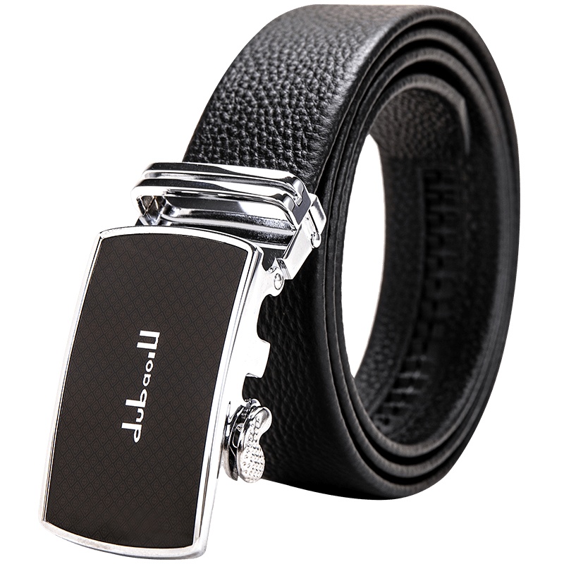 都宝路男士真皮皮带韩版潮牛皮中年时尚腰带自动扣商务裤带