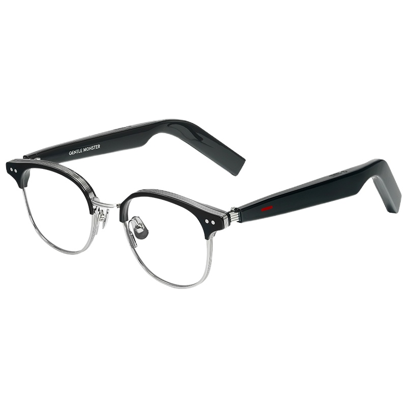 华为 HUAWEI X GENTLE MONSTER Eyewear II 时尚智能眼镜 KITO-01（黑色）高清通话 持久续航