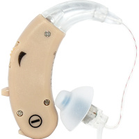 天乐TL-111型耳背式数字助听器老年人中重度耳聋大功率耳聋机耳背式单耳双耳助听器左耳右耳耳挂助听器