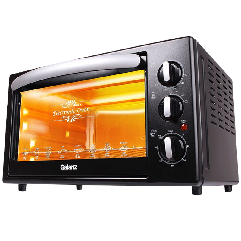 烤箱家用烘焙多功能全自动小型电烤箱30升大容量烤箱 k11|K11/30升/基础款