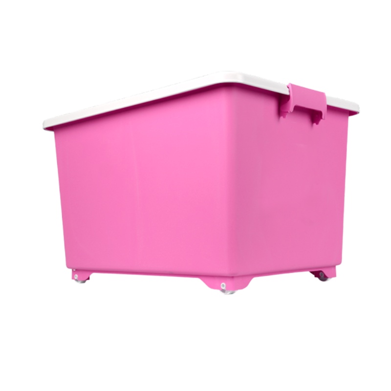 茶花 胶箱 35L塑料 无滑轮 3个装