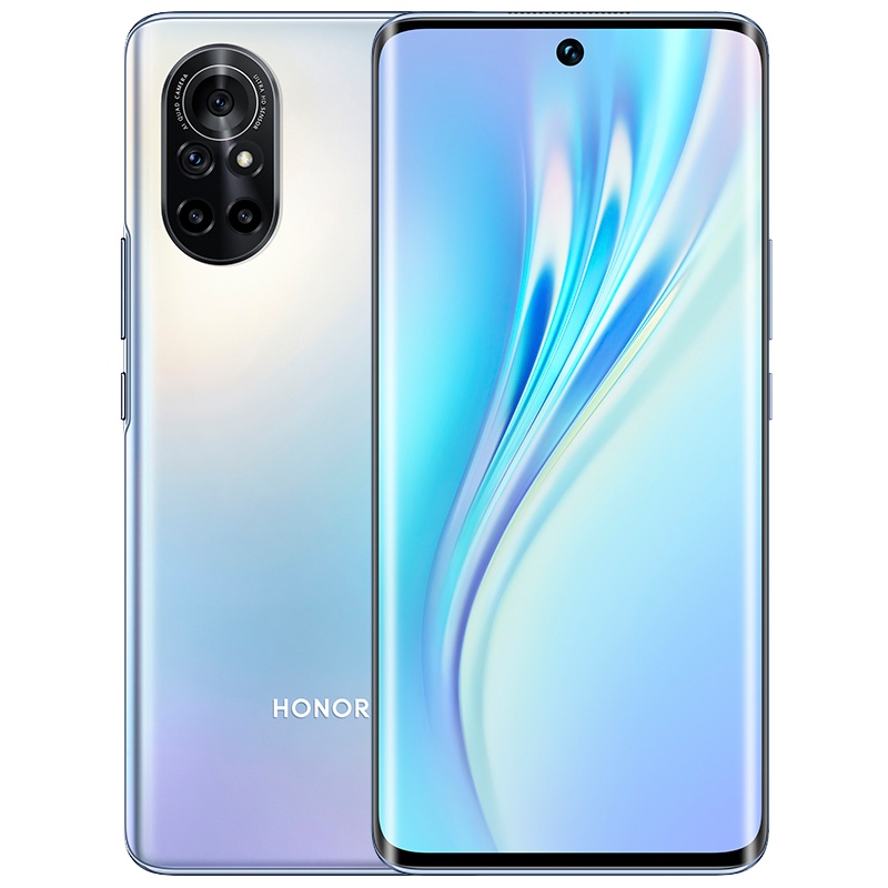 荣耀(honor)荣耀V40 轻奢版 5G 全网通版 8GB+128GB 钛空银 10亿色轻薄超曲屏 6400万超清四摄3200万美颜自拍 移动联通电信5G全网通手机