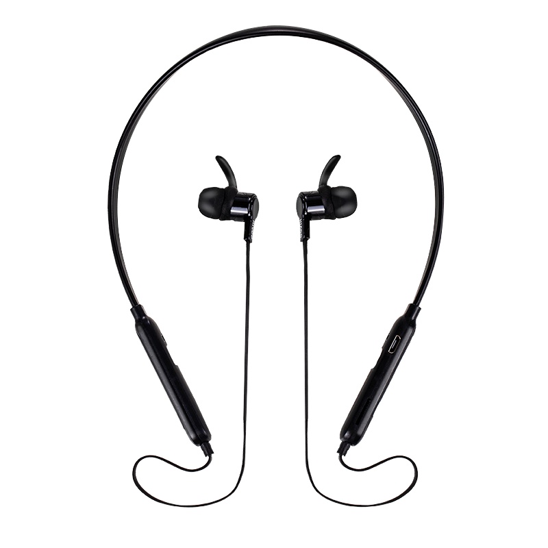 KIVEE可逸 TW33 项圈耳机青春版 耳机运动耳机通话耳机蓝牙耳机 黑色