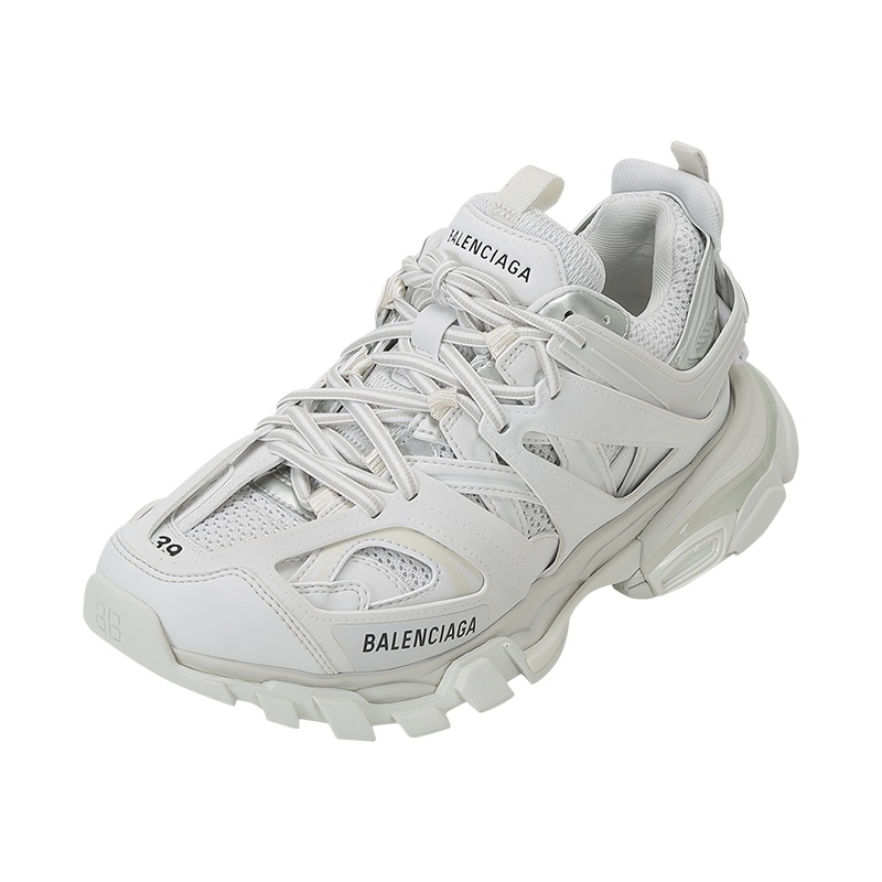 巴黎世家 BALENCIAGA 男士织物等多种材质拼接Track网眼系带休闲运动鞋老爹鞋542023 W1GB1