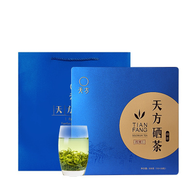 2025年新茶春茶安徽天方500g特级I硒茶绿茶 明前高山手工烘青绿茶 茶叶礼盒装