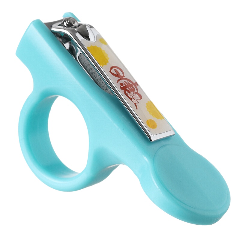 清仓款日康(rikang)婴儿指甲钳 RK-3653 防滑 安全 卫生(颜色随机)