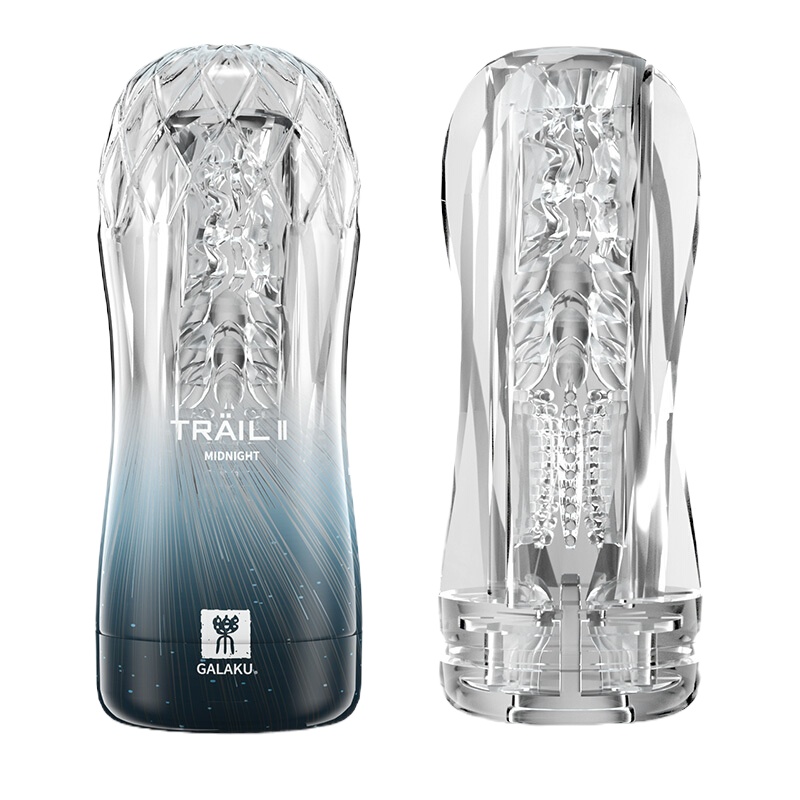 GALAKU 彩虹TRAIL黑色飞机杯成人情趣男性用品男用阴臀倒模玩具男人用处女生夹吸自慰器逼真动漫名器飞机蛋系列器具