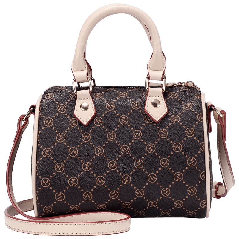 高尔夫手提包女时尚经典老花波士顿包包优雅斜挎包女士包包复古潮流包包