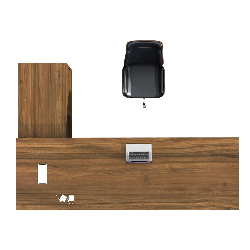 震海老板桌办公桌简约现代家具主管桌大班台单人桌椅办公经理桌