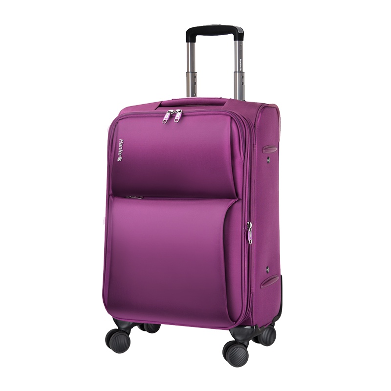 汉客牛津布拉杆箱女帆布行李箱男万向轮20寸旅行登机箱子26皮箱28