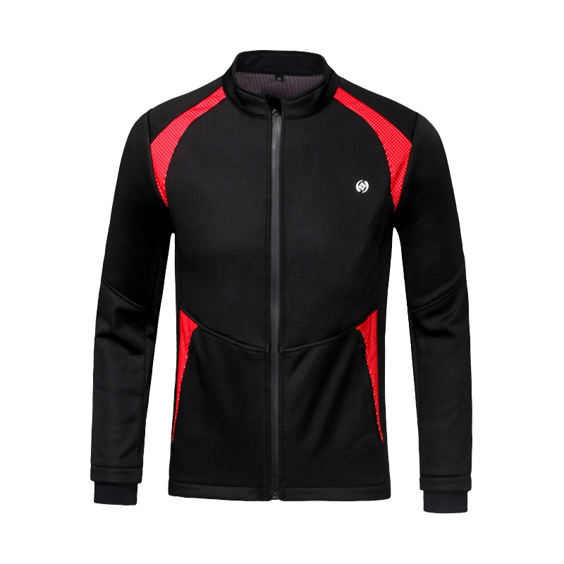 XINTOWN 户外骑行服抓绒防风防泼水紧身套装男自行车山地车运动装备冬季保暖公路车骑行服