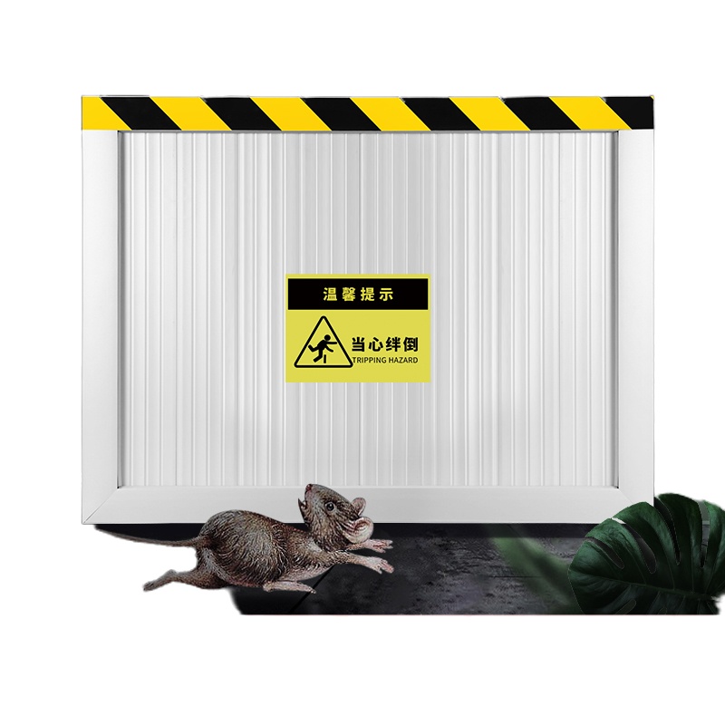 铝合金挡鼠板90CM*50厨房配电室房神器家用机房免打孔防老鼠门档版定制做