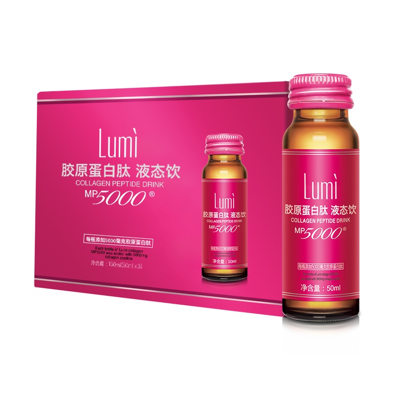 Lumi MP5000胶原蛋白肽液态饮50ml*3支