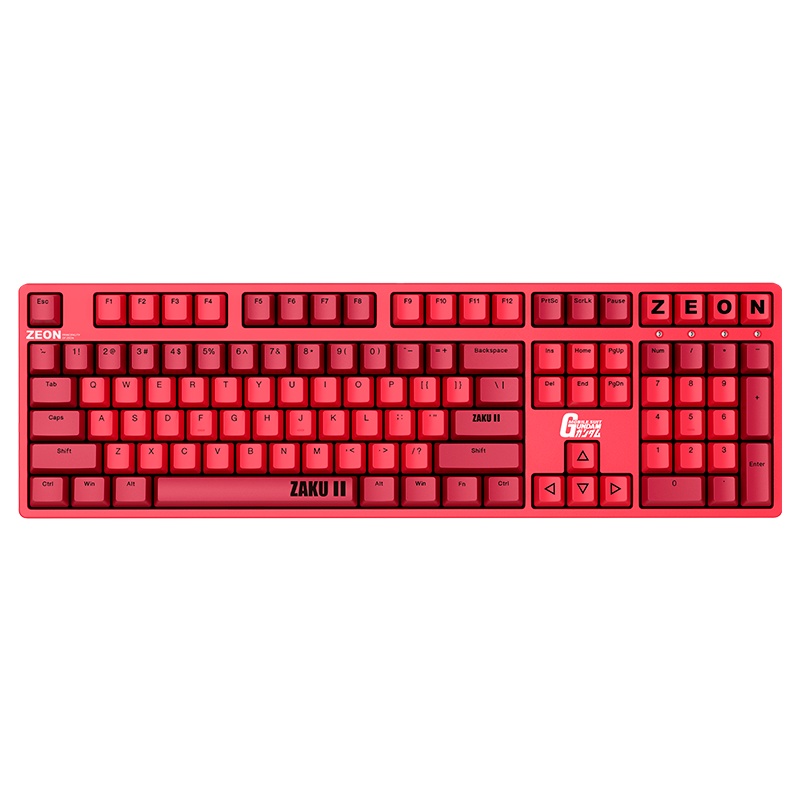 ikbc红渣古机械键盘无线红茶青轴游戏电竞高达联名0079系列扎古