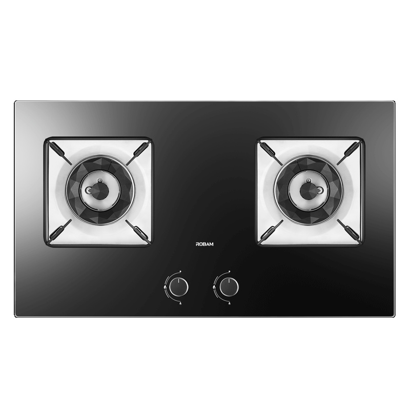 老板(ROBAM)嵌入式台嵌俩用32B6X 燃气灶煤气灶具单灶 4.5kW大火力 防爆钢化玻璃 天然气/液化气