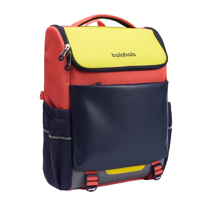 巴拉巴拉书包2021年男童防水抑菌轻便减负一体式超轻双肩包书包207121166171