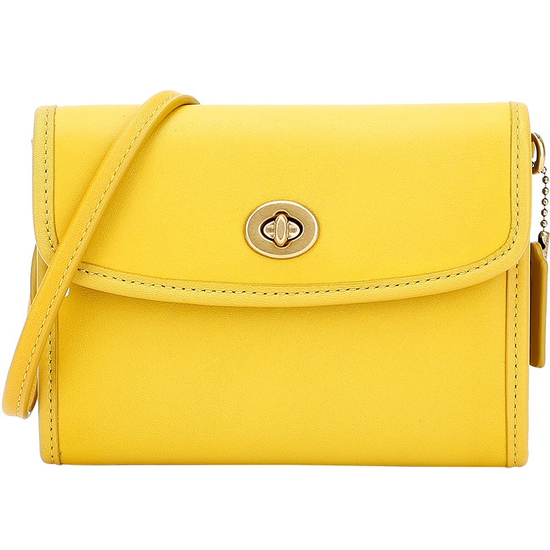 蔻驰 COACH 奢侈品 女士专柜款皮质单肩斜挎翻盖钱包 311 B4/1C 欧美时尚