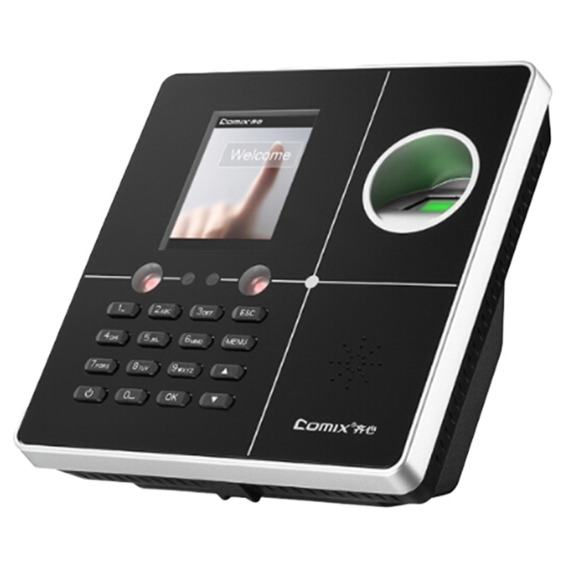 齐心(Comix) 指纹打卡机 考勤机门禁一体机 +配件与安装