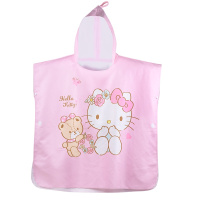 hellokitty儿童浴巾速干毛巾快干便携游泳运动用品换衣斗篷浴袍沙滩巾