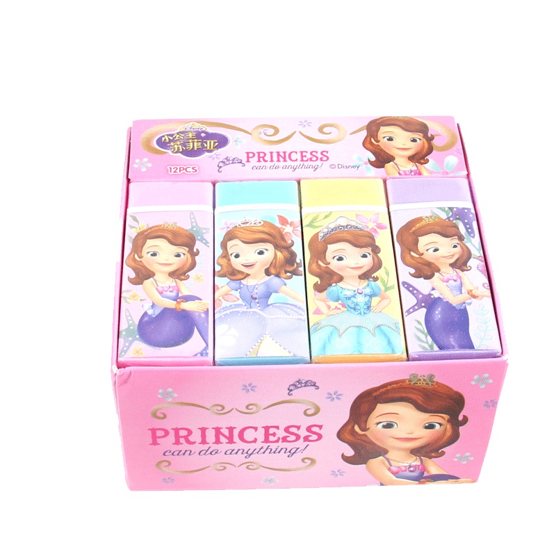 迪士尼卡通橡皮擦小学生男女童可爱橡皮创意儿童文具礼物铅笔擦