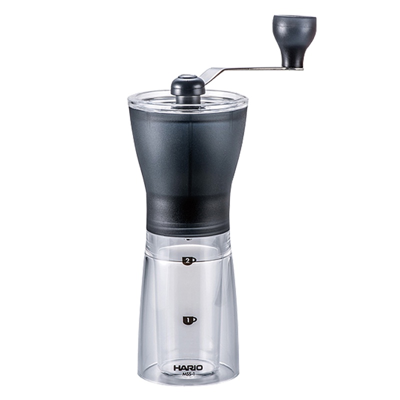 【向往生活同款】HARIO 陶瓷磨芯手摇咖啡磨豆机 MSS-1TB 日本进口咖啡器具 家用小型咖啡研磨机