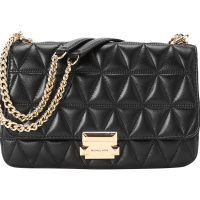 MICHAEL KORS 迈克·科尔斯 SLOAN 女士斜挎包 大号 口盖包30S7GSLL3L 金扣