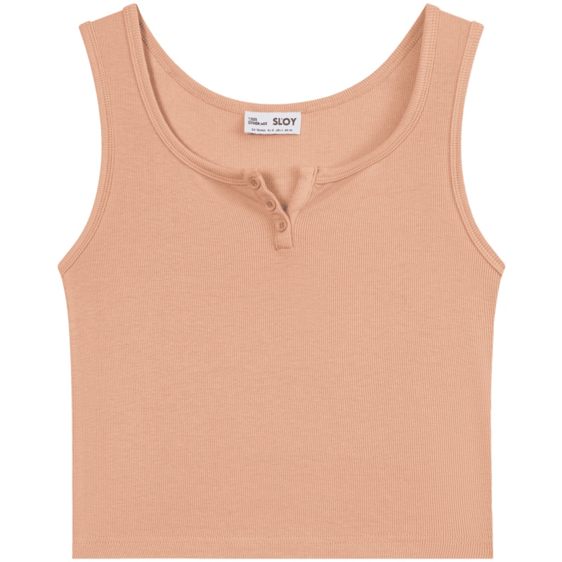 OtherMix设计感吊带背心绿环保系列2021年新款内搭小众春季上衣女