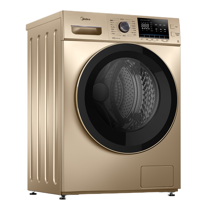 美的/Midea MD100-1451WDY-G21G 10公斤智能洗烘一体滚筒洗衣机 变频静音 变频静音