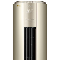 美的(Midea)KFR-51LW/BP3DN8Y-YB300(B1) 大2匹 变频冷暖 空调柜机 一级能效