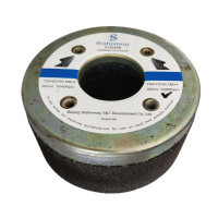 Stationway铁盖树脂杯形打磨砂轮150*70*55-4*M8四孔8块/箱 1箱